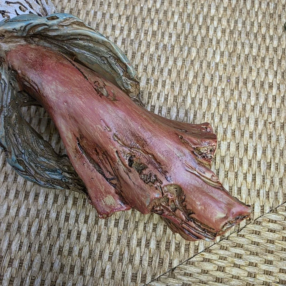 VTG Style Angel Ornament Praying Resin Rustic Farmhouse Christmas Decor‎